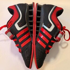 Adidas Adipower Weightlifting Shoes Black Red Men's Size 5.5 US M21865